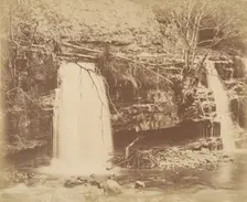 The Lower Fall, 1856. Creator: G. B. Gething