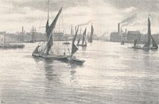 The Lower Pool. (1898). Artist: Thomas Robert Way