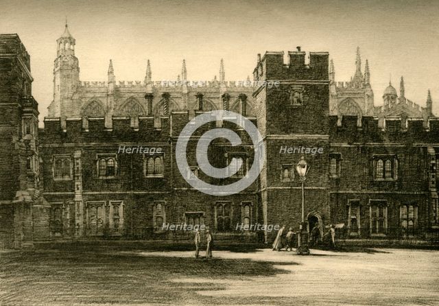 'The Lower School and Long Chamber', 1911. Creator: Unknown.