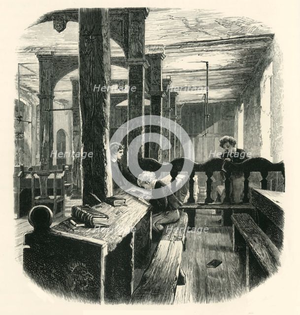 'The Lower School', c1870.