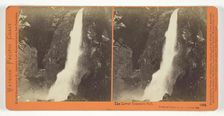 The Lower Yosemite Fall, Yosemite Valley, Mariposa County, Cal., 1861/76. Creator: Carleton Emmons Watkins