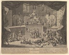The Lottery, after 1724. Creator: William Hogarth