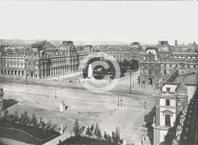 The Louvre, Paris, France, 1895. Creator: Unknown.