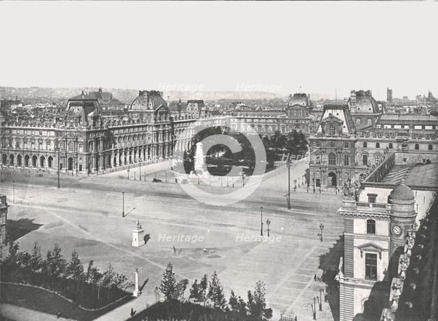 The Louvre, Paris, France, 1895. Creator: Unknown.