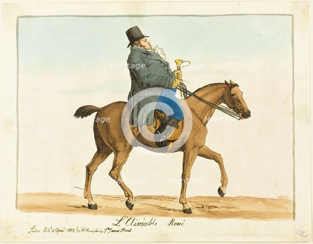 The Lovable Rake, 1813. Creator: James Gillray.