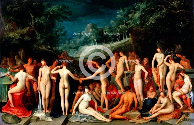 'The Love Garden', 1602 Artist: Karel van Mander I