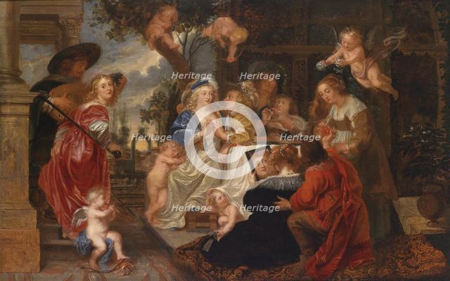 The Love Garden. Artist: Rubens, Peter Paul, (School)  