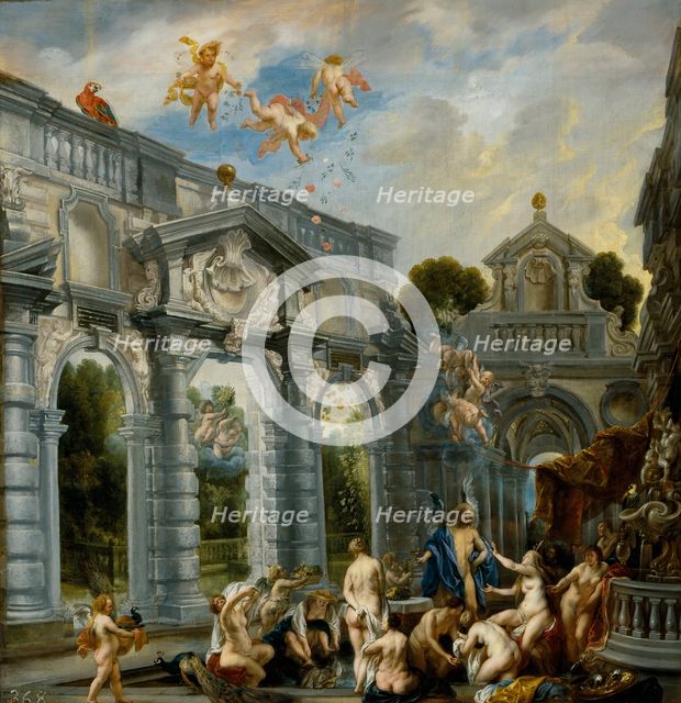 The love of Cupid and Psyche, 1630. Creator: Jacob Jordaens I.