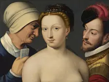 The Love Letter, 1570. Creator: Francois Clouet
