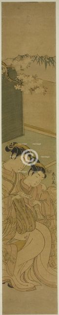 The Love Letter, c. 1769. Creator: Suzuki Harunobu.