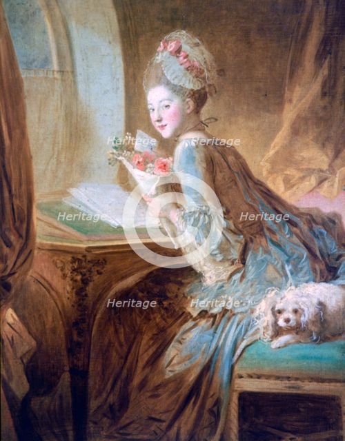 'The Love Letter', c1770. Artist: Jean-Honore Fragonard