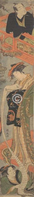 The Love Letter, late 18th century. Creator: Torii Kiyonaga.