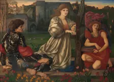 The Love Song, 1868-77. Creator: Sir Edward Coley Burne-Jones