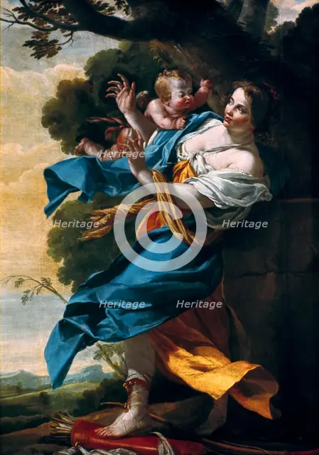 'The Love which is Avenged', 17th century.  Artist: Simon Vouet