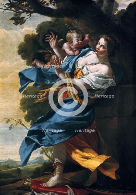 'The Love which is Avenged', 17th century.  Artist: Simon Vouet