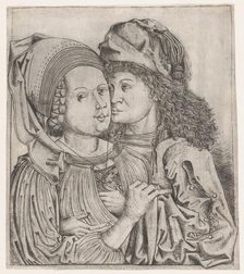 The Lovers, 15th century. Creator: Monogrammist b.g.