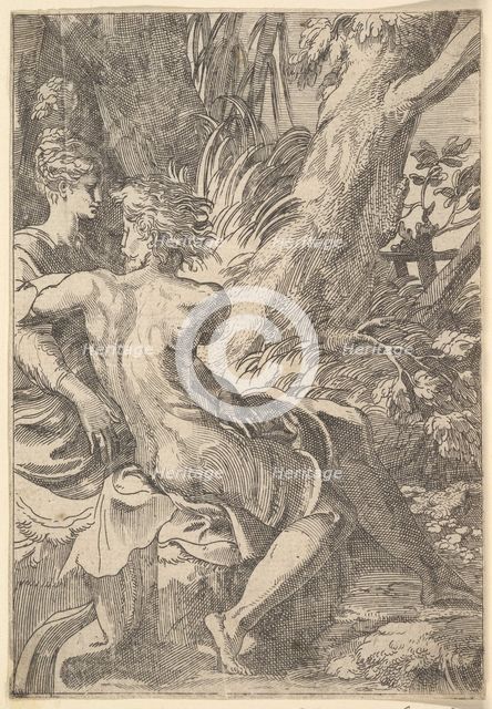 The Lovers, 16th-17th century. Creator: Unknown.