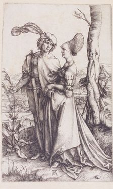 The Lovers and death (The walk)