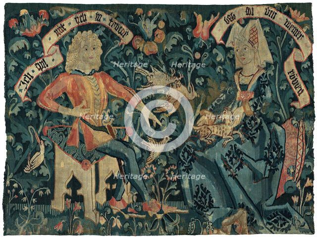 The Lovers, Basel, 1490/1500. Creator: Unknown.