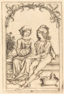 The Lovers, c. 1490. Creator: Wenzel von Olmutz