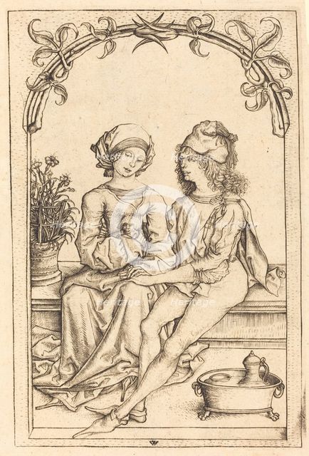 The Lovers, c. 1490. Creator: Wenzel von Olmutz.