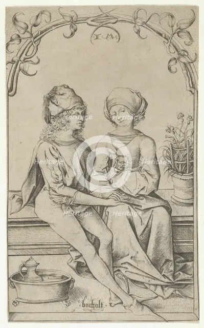 The Lovers. Creator: Israhel van Meckenem.