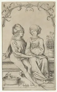 The Lovers. Creator: Israhel van Meckenem
