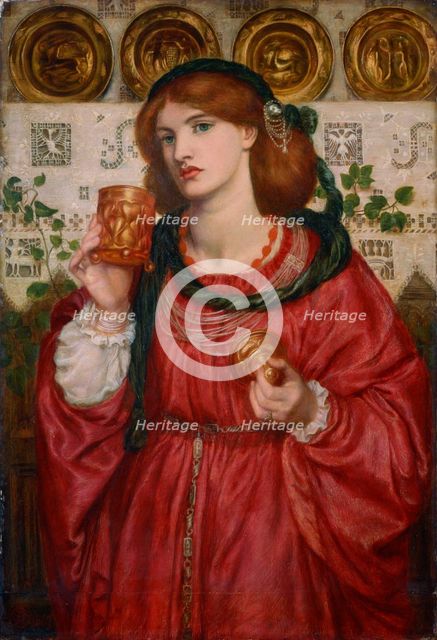 The Loving Cup, 1867. Artist: Rossetti, Dante Gabriel (1828-1882)