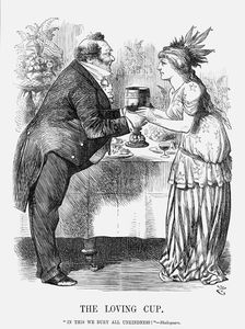 The Loving Cup 1872. Creator: Joseph Swain