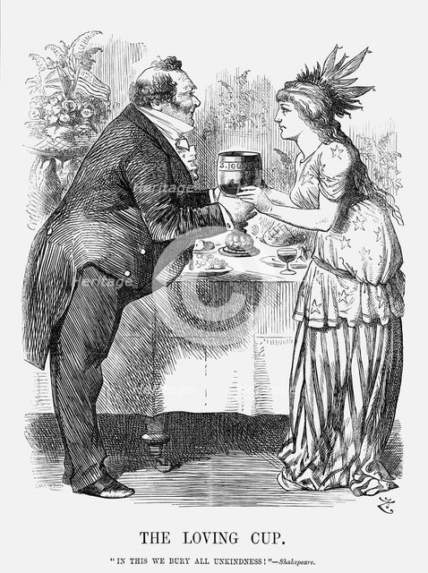 'The Loving Cup', 1872. Creator: Joseph Swain.