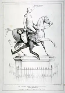 The loyal banker or Old Georgy taking Ransom 1836. Creator: Alfred Ducôte