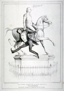 The loyal banker or Old Georgy taking Ransom 1836. Creator: Alfred Ducôte