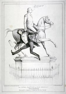 The loyal banker or Old Georgy taking Ransom 1836. Creator: Alfred Ducôte