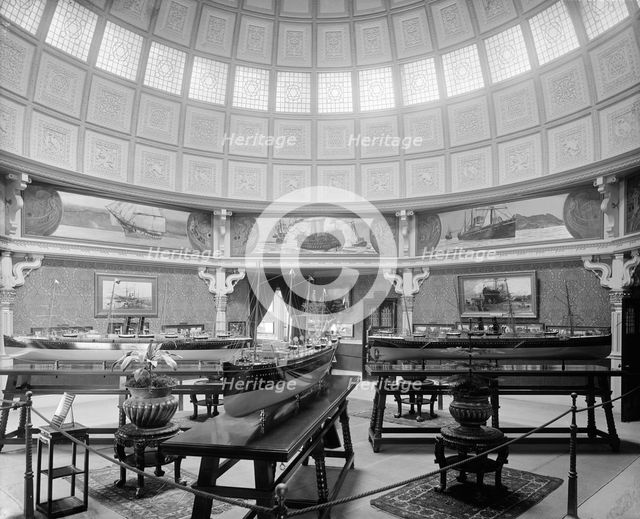 The P&O Pavilion, Royal Naval Exhibition, Royal Hospital, Chelsea, London, 1891. Artist: Bedford Lemere and Company