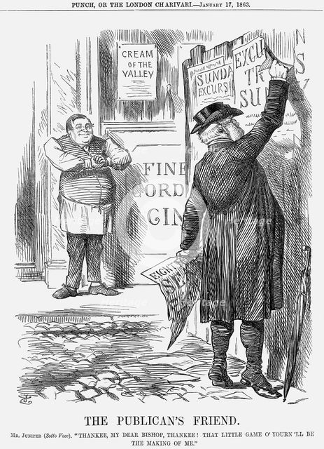 'The Publican's Friend', 1863. Creator: Unknown.
