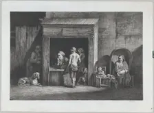 The Public Scrivener, 1790. Creator: Jean-Jacques de Boissieu
