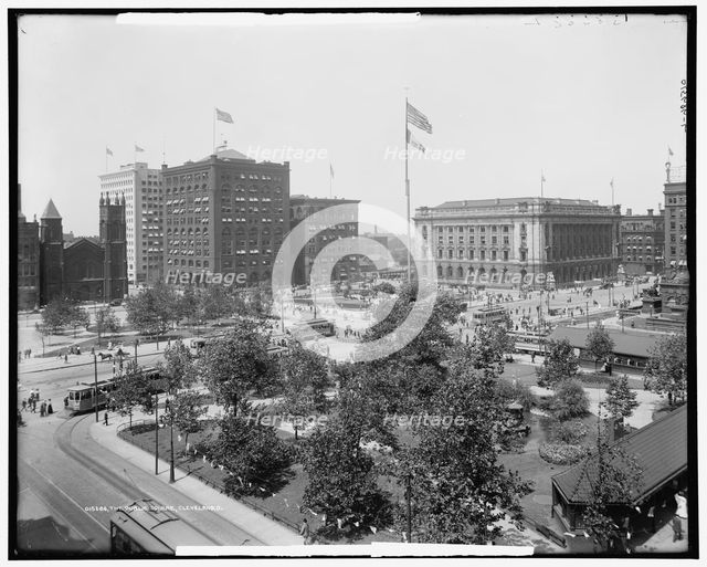 The Public Square, Cleveland, Ohio, between 1900 and 1915. Creator: Unknown.