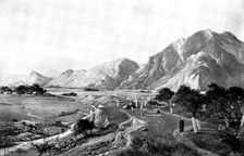 The Pudja Mountain and the Raneezai and Baneezai Country, from near Baboozai, 1895. Creator: George Meisenbach