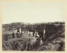 The Pulpit, Fort Fisher, N.C., January 1865. Creator: Alexander Gardner