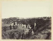 The Pulpit, Fort Fisher, N.C., January 1865. Creator: Alexander Gardner