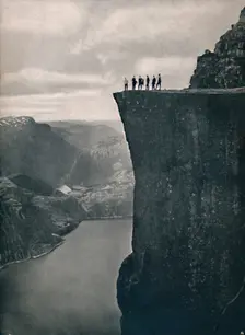 The Pulpit in Lysefjord 1914. Creator: Unknown