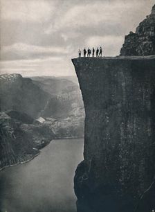 The Pulpit in Lysefjord 1914. Creator: Unknown