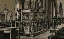 The Pulpit, St. Nicholas Church c1880. Creator: Unknown