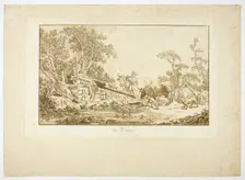 The Pump, 1771. Creator: Jean Baptiste Le Prince