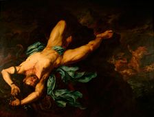 The Punishment of Ixion, Mid of 17th century. Creator: Langetti, Giovan Battista (1635-1676)