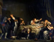 The Punished Son 1778. Artist: Jean-Baptiste Greuze