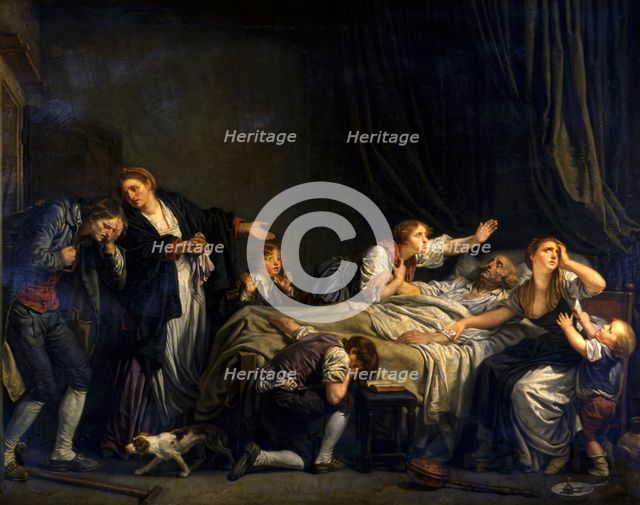 'The Punished Son', 1778. Artist: Jean-Baptiste Greuze