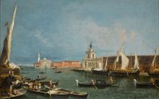 The Punta Della Dogana from the Ca Giustinian, Looking South. Creator: Michele Marieschi