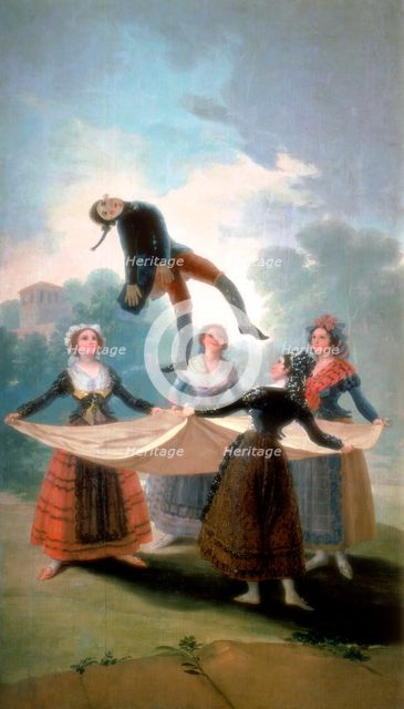 'The Puppet', 1792. Artist: Francisco Goya