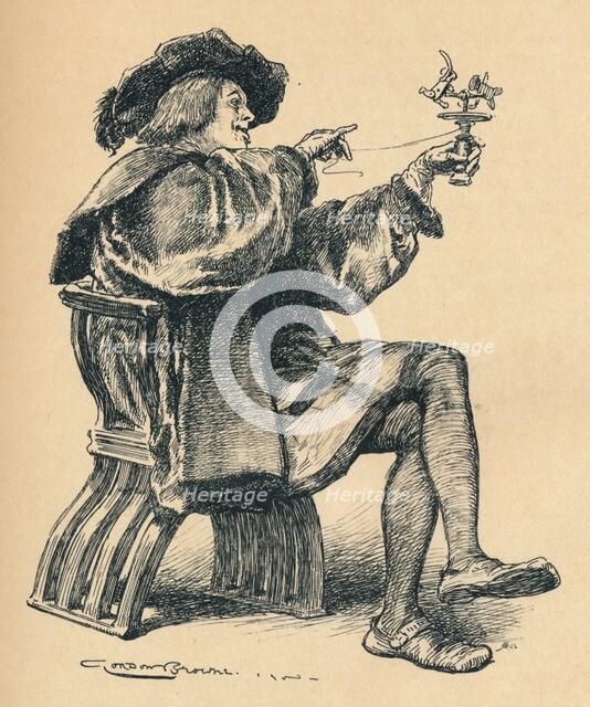 'The Puppets', c1900. Artist: Gordon Frederick Browne.